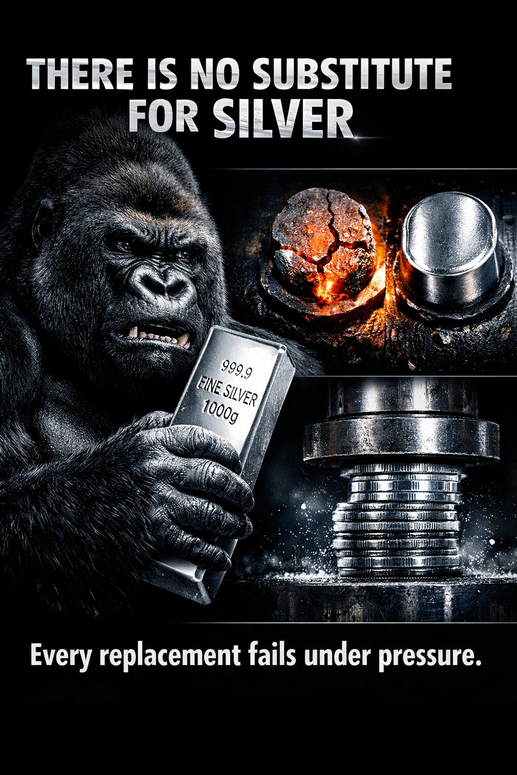 There is no substitute for silver